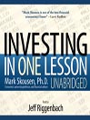 Investing in One Lesson